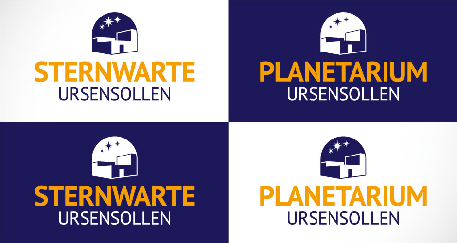 Corporate Design und Logogestaltung Planetarium Ursensollen